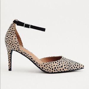 TORRID| Cheetah Pumps Wide Width Heels
